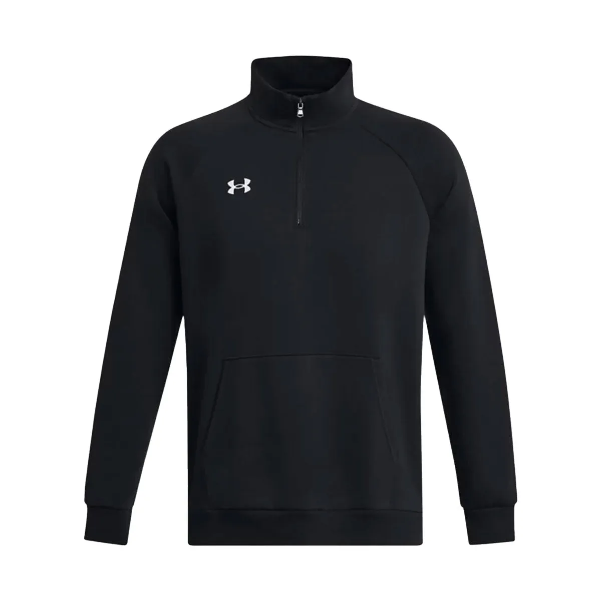 48-Hour Under Armour Men's Black Rival Fleece 1/4 Zip