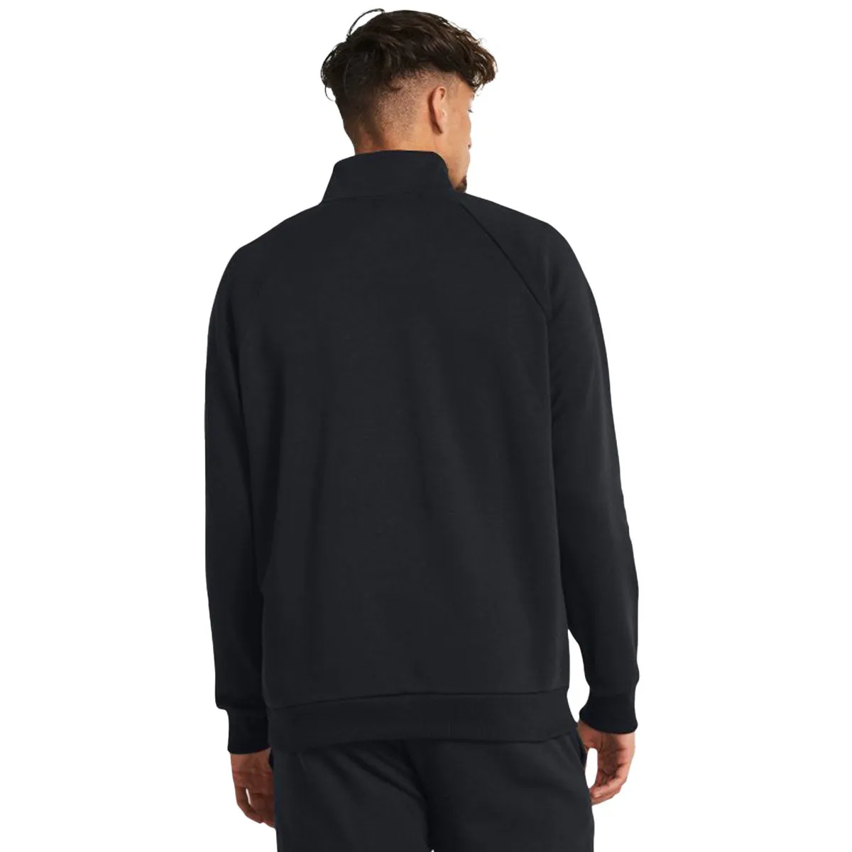 48-Hour Under Armour Men's Black Rival Fleece 1/4 Zip