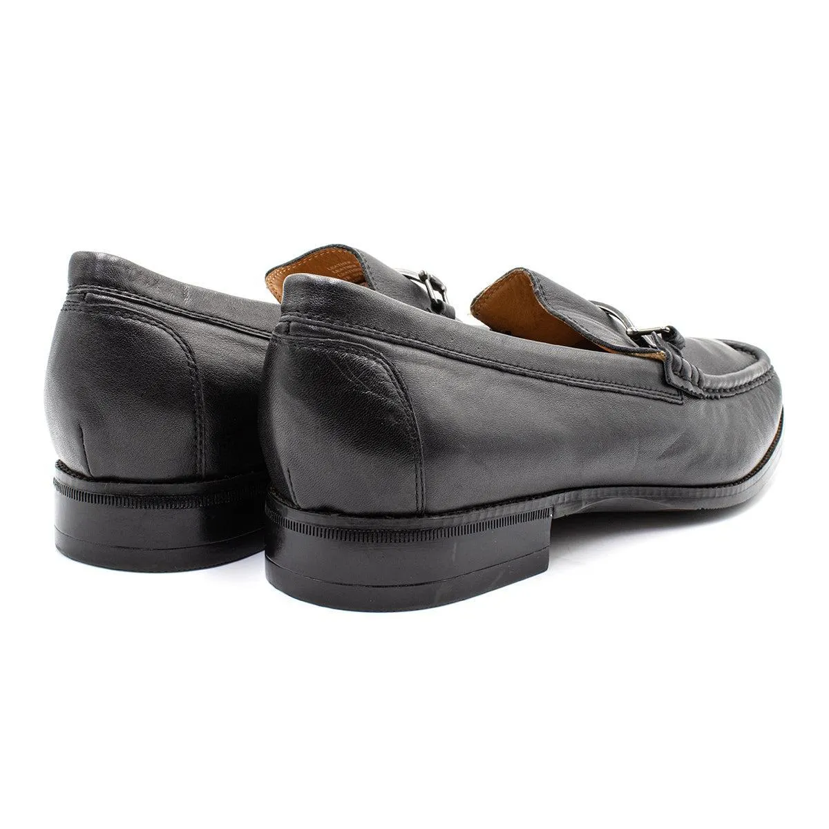 Abeo B.I.O Formal Slip Ons Leather Black Colour For Men