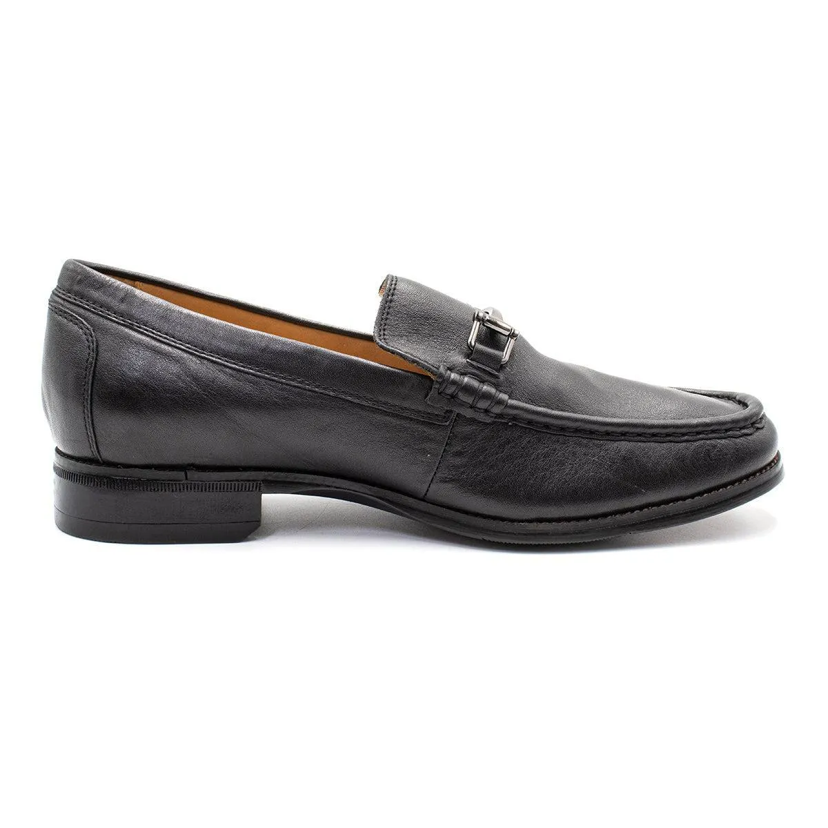 Abeo B.I.O Formal Slip Ons Leather Black Colour For Men