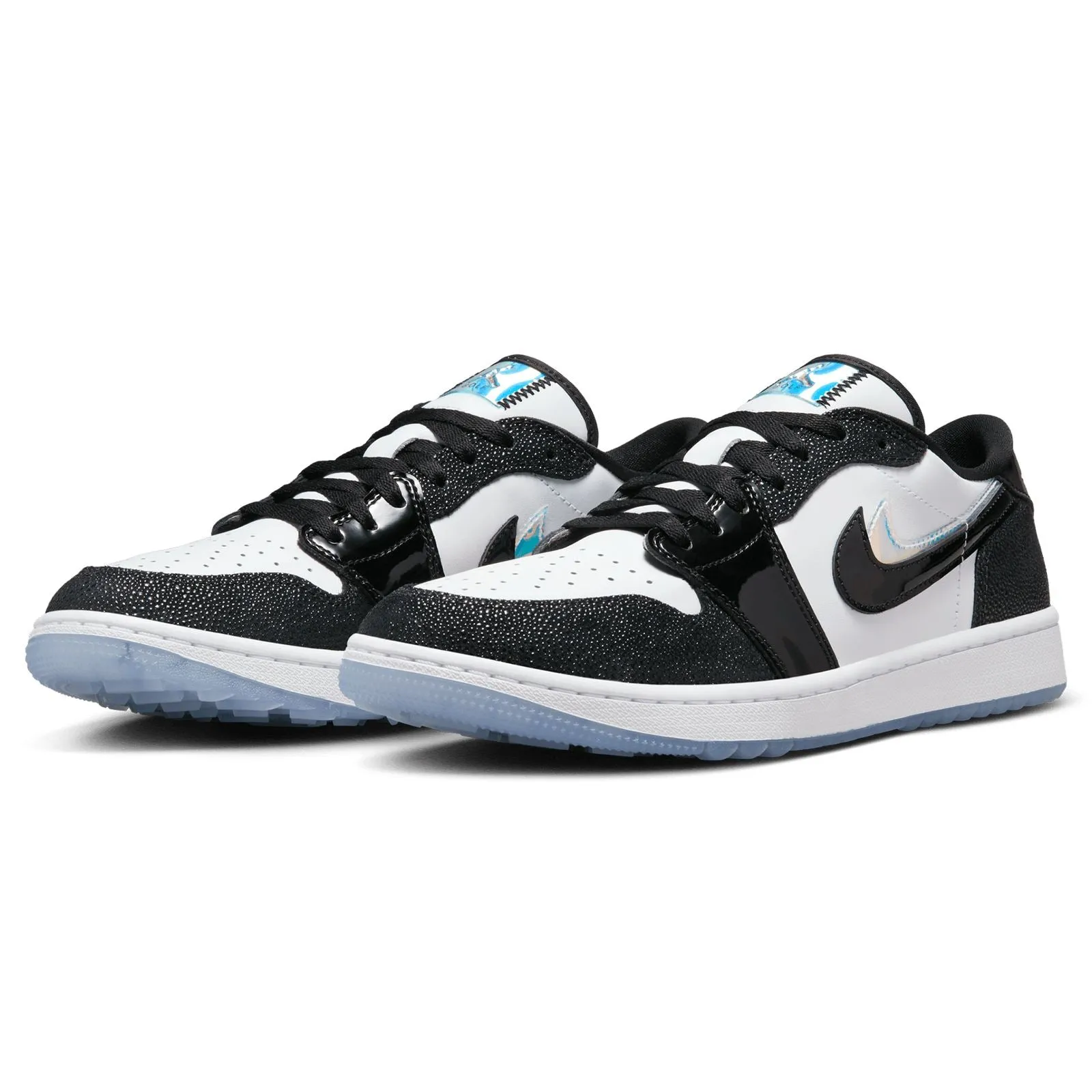 Air Jordan 1 NRG Golf Shoes White/Black - SU24