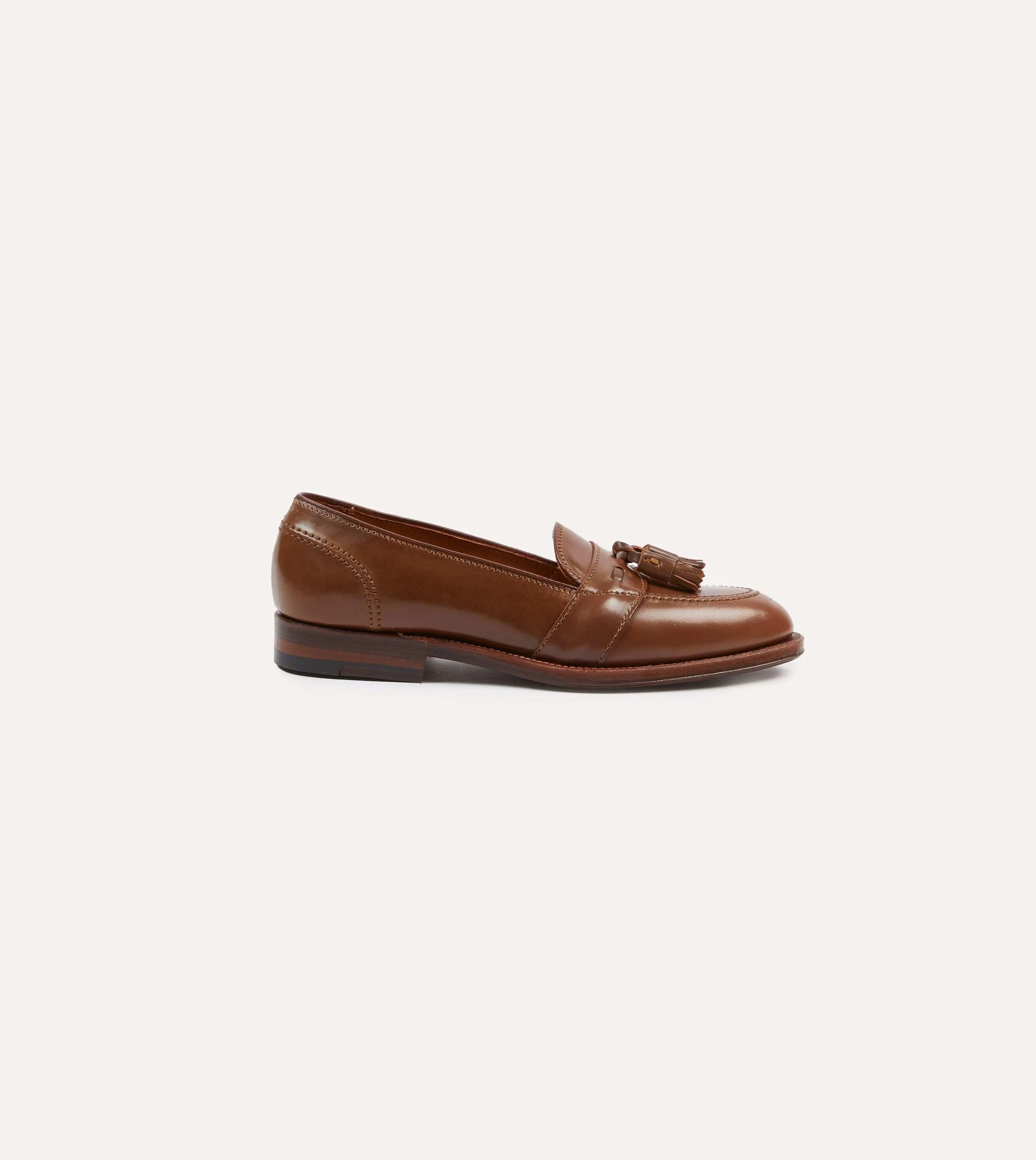 Alden for Drake's Whiskey Cordovan Tassel Loafer