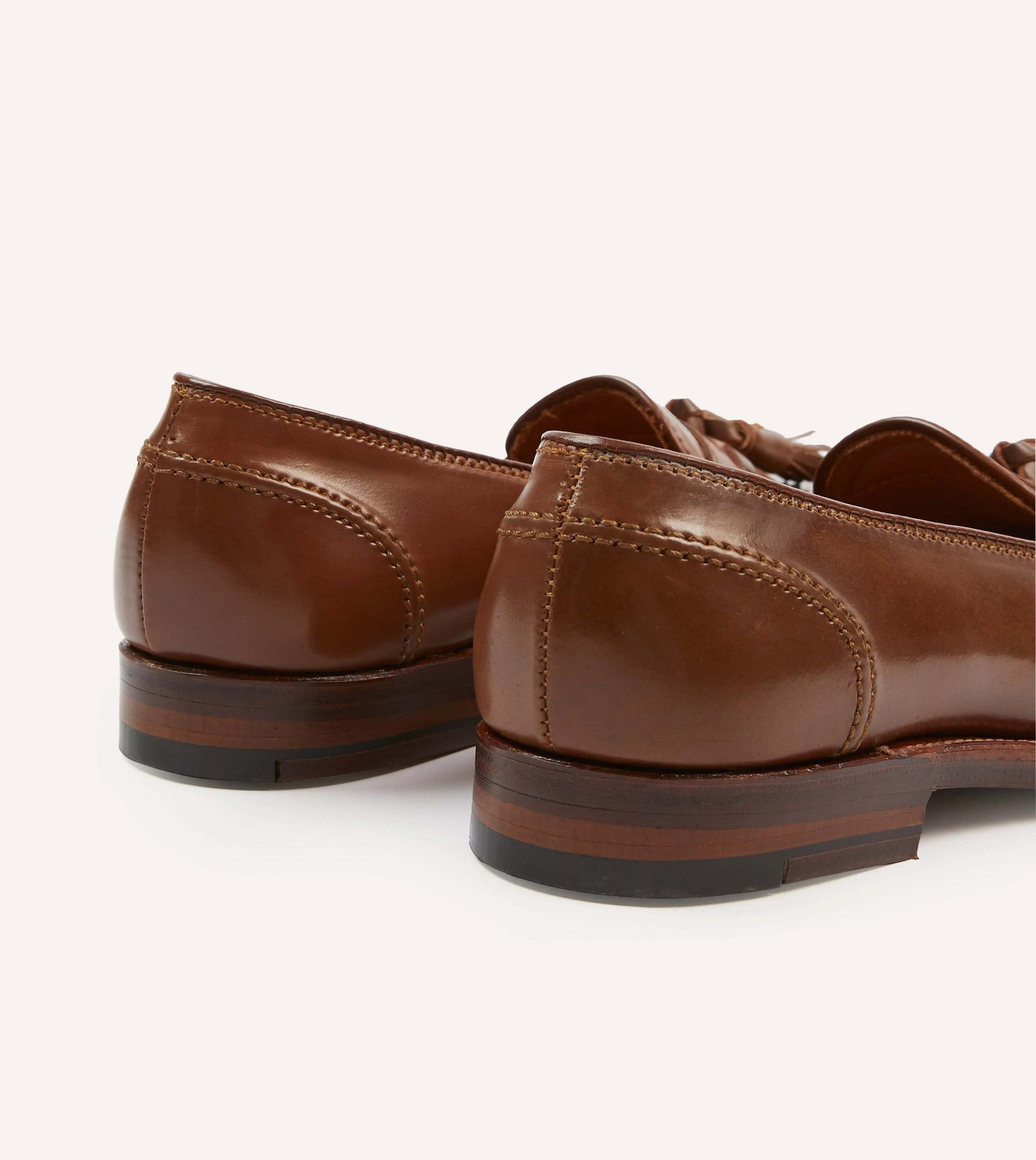 Alden for Drake's Whiskey Cordovan Tassel Loafer