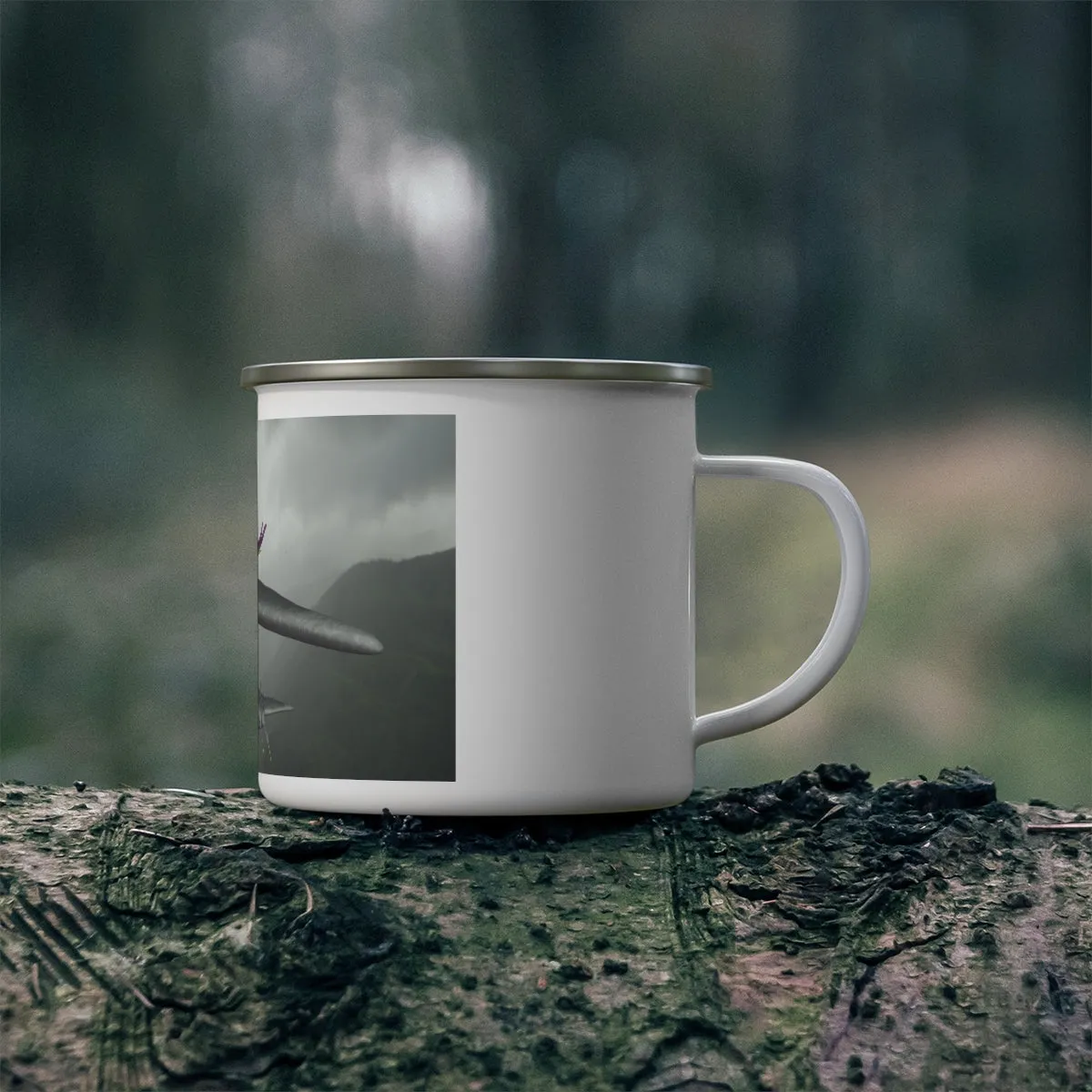 Alpha Creature Enamel Camping Mug