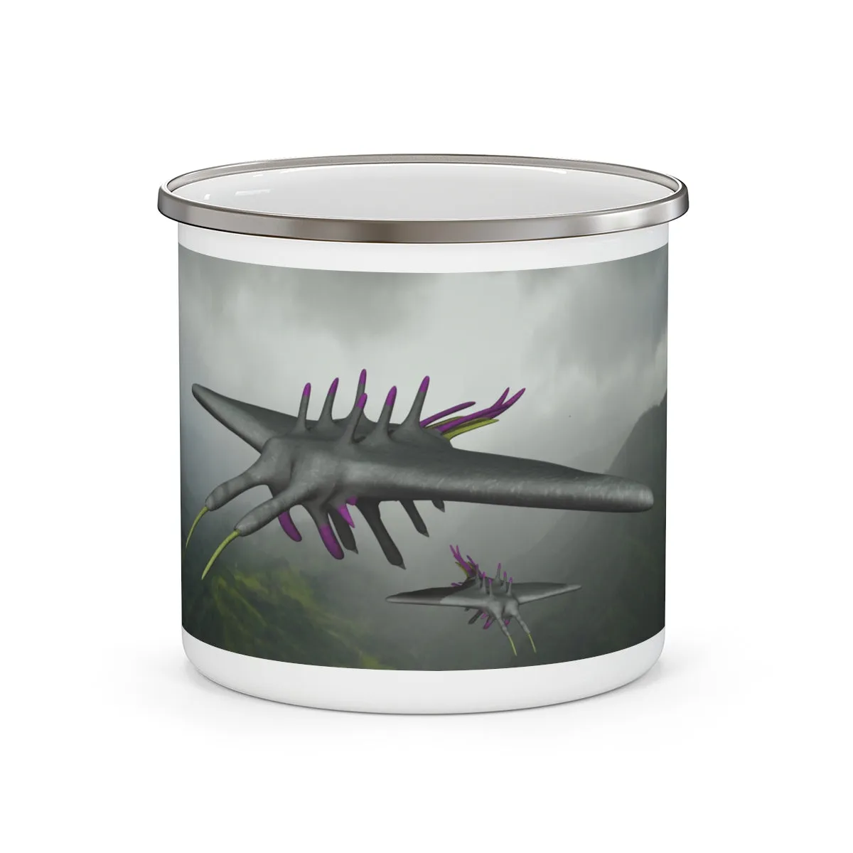 Alpha Creature Enamel Camping Mug