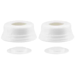 Ameda HygieniKit® Replacement Locking Rings & Caps, 2 Count