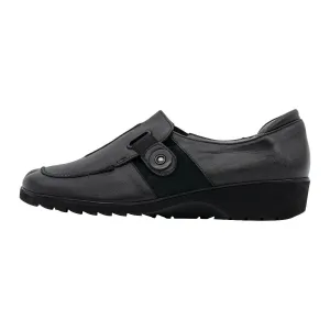 Ara Andros Loafers Leather Black Colour For Women