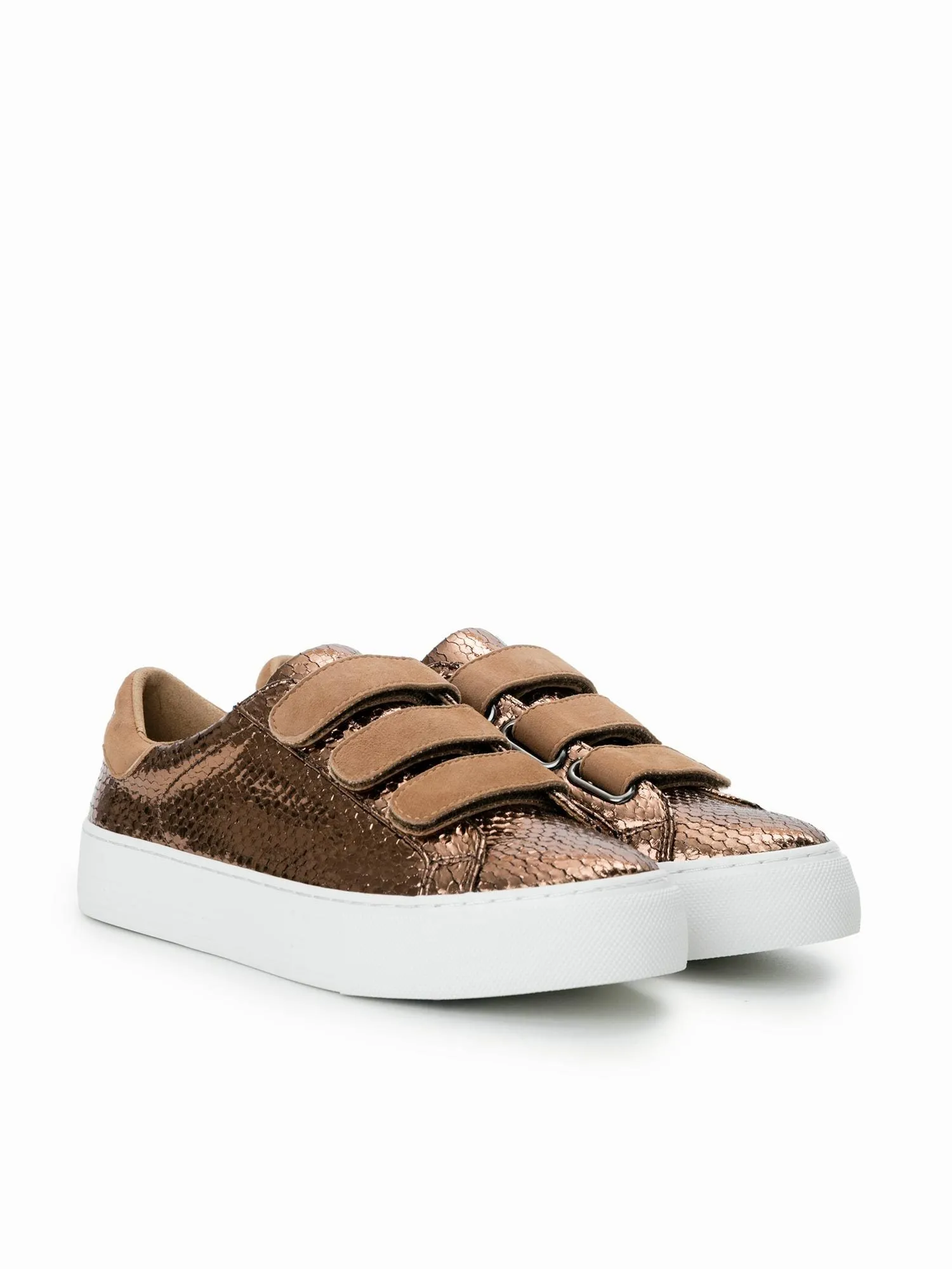 Arcade Straps Bronze Tan Sneakers