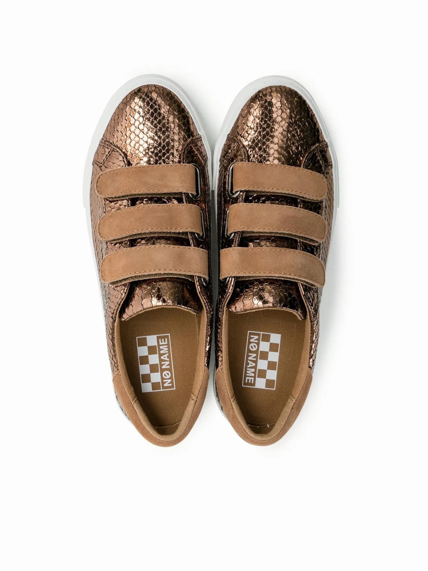 Arcade Straps Bronze Tan Sneakers