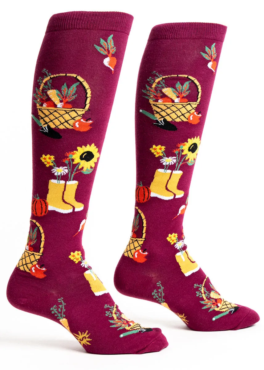 Autumn Harvest Knee Socks