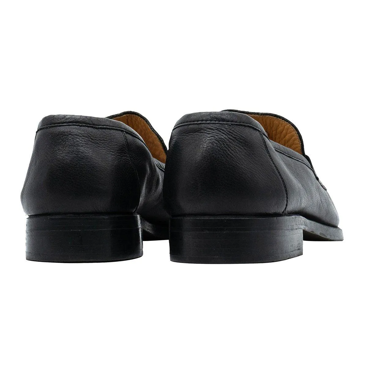 Bally Formal Slip Ons Leather Black Colour For Men