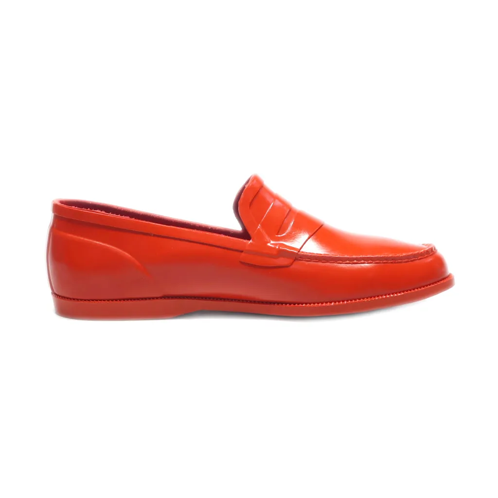 Bass Weejuns Loafers Rubber Orange Colour For Women