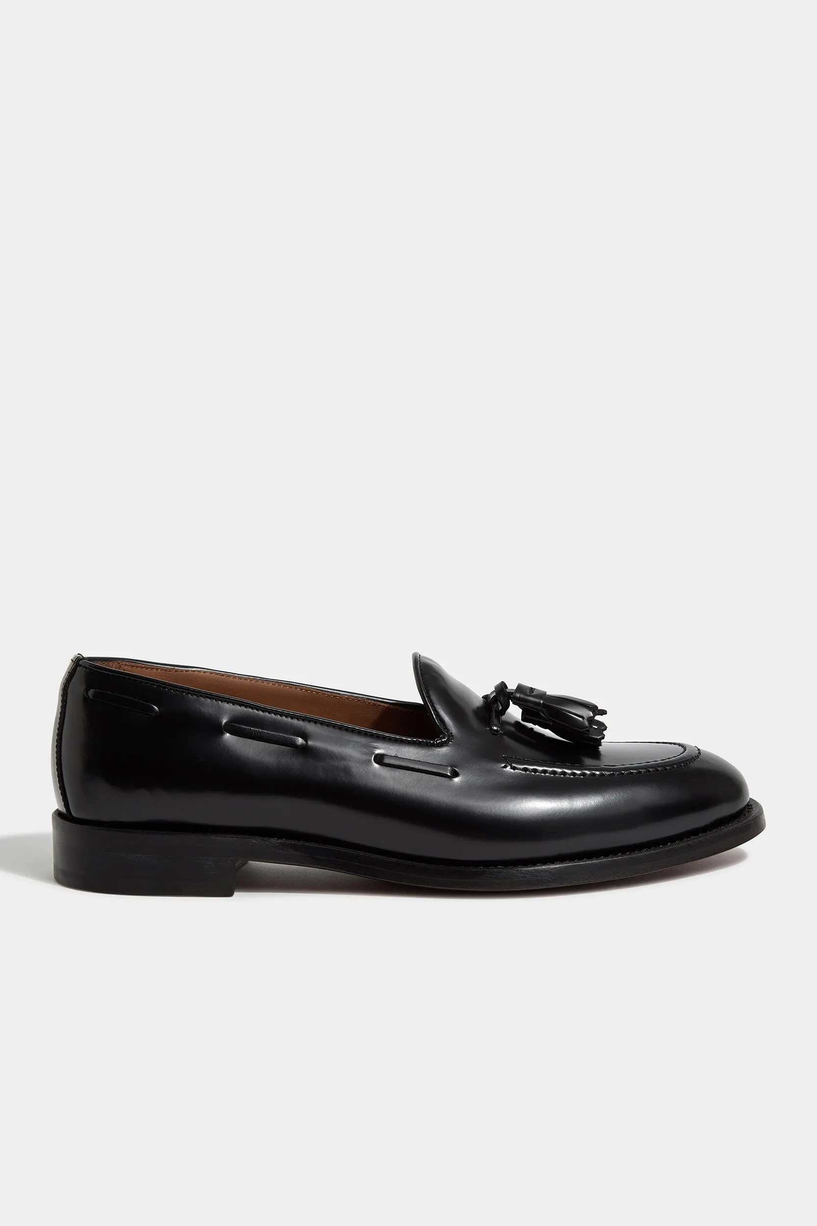 Black tassel loafers - Made In Italy