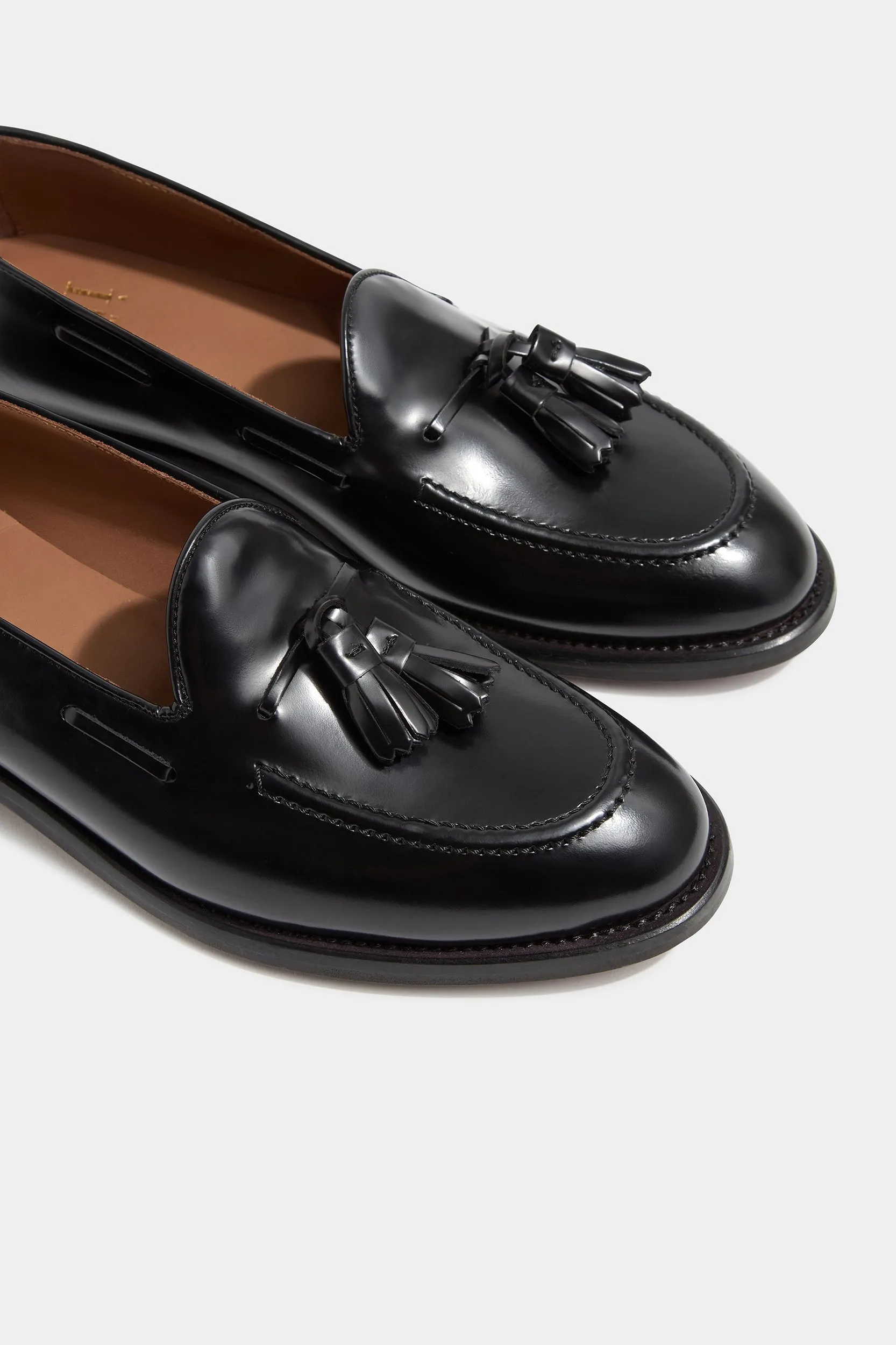 Black tassel loafers - Made In Italy