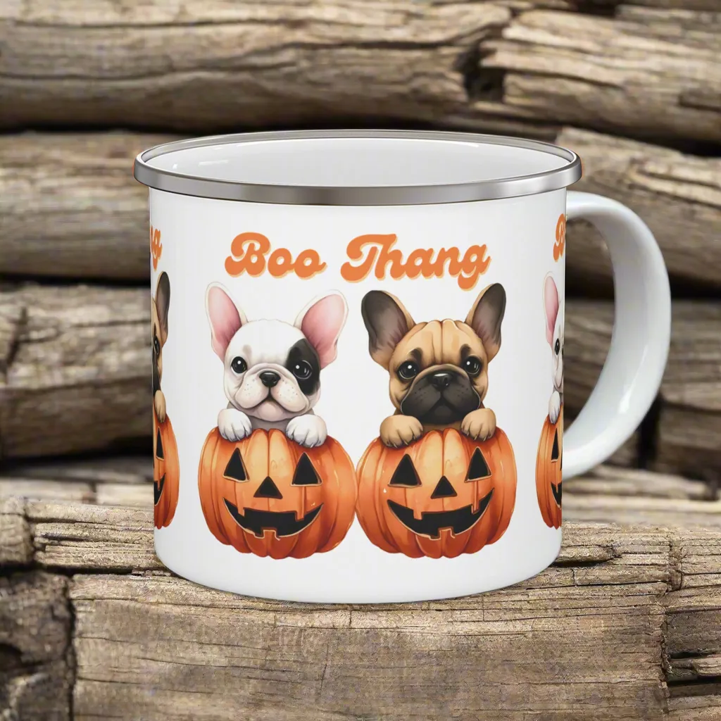 Boo Thang Enamel Camping Mug