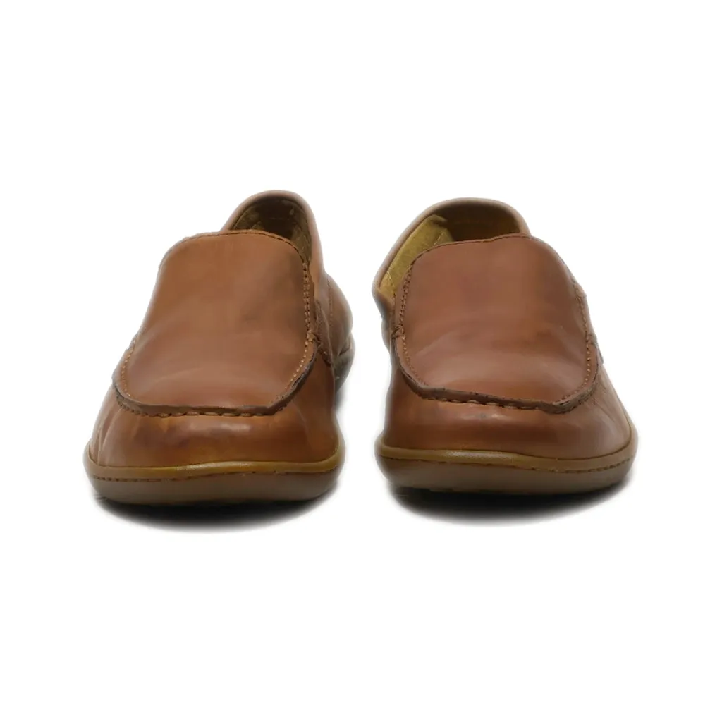 Born Loafers Leather Brown Colour For Men