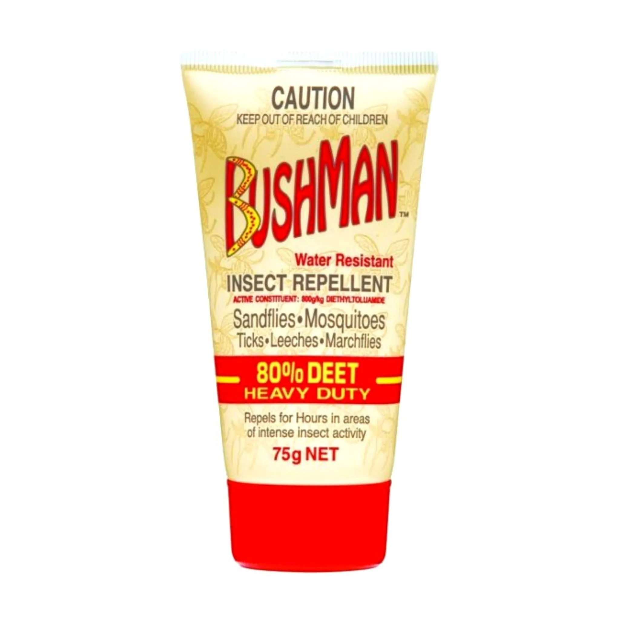 Bushman Plus 80% Deet w/sunscreen