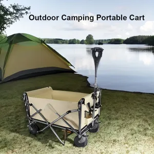 Camping Cart Cart Outdoor Camping Portable Camping Car Picnic Car Outdoor Camp Cart Cart