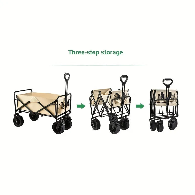 Camping Cart Cart Outdoor Camping Portable Camping Car Picnic Car Outdoor Camp Cart Cart