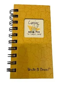 Camping Mini Journal - Yellow - CM-03