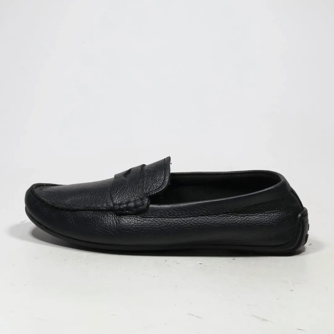 Clarks Loafers Leather Black Colour For Men