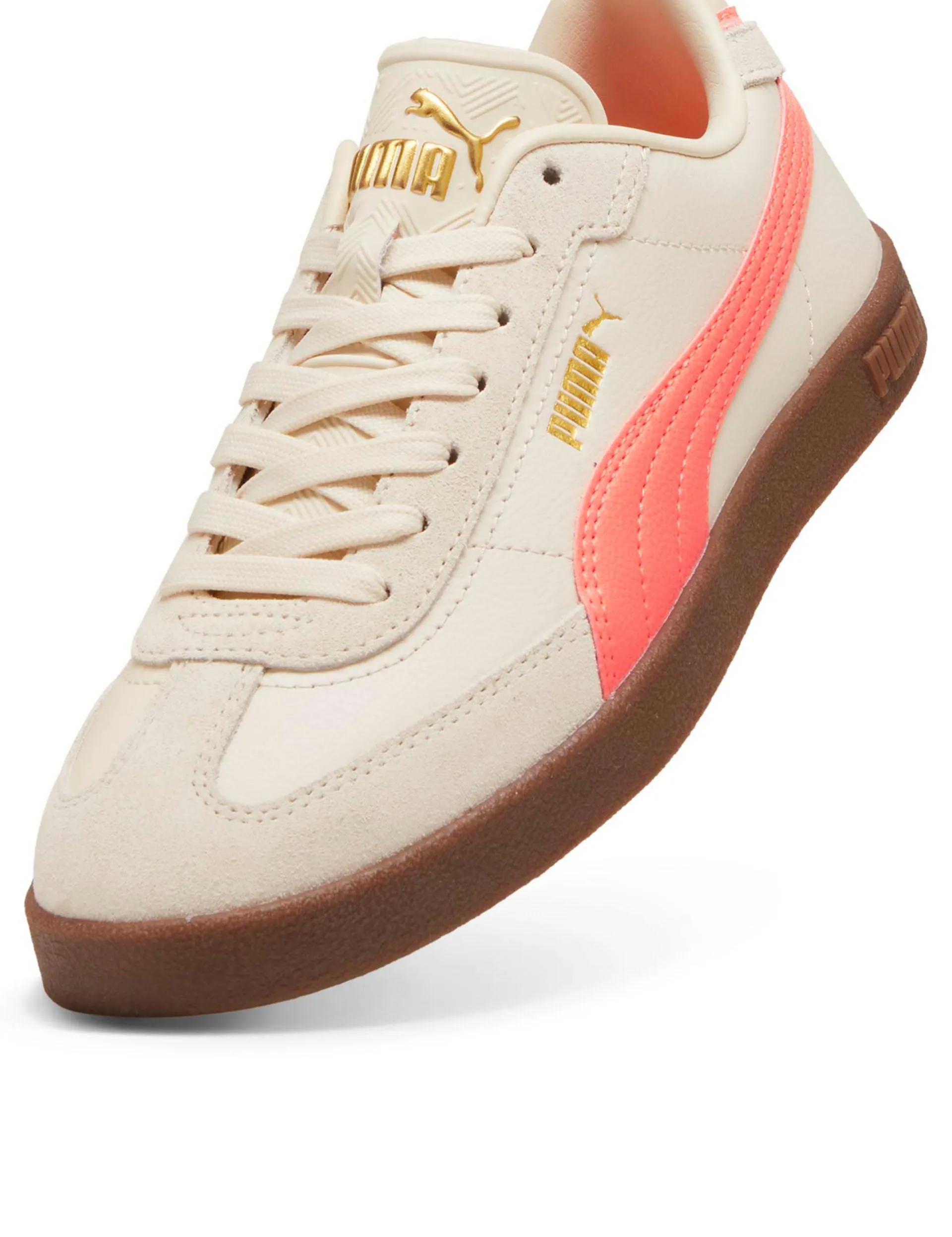 Club II Era Sneakers - Alpine Snow/Fluro Peach Pes/Gum