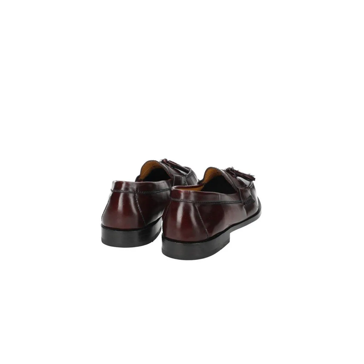 Cole Haan Pinch Tassel Formal Slip Ons Formal Burgundy Colour For Men