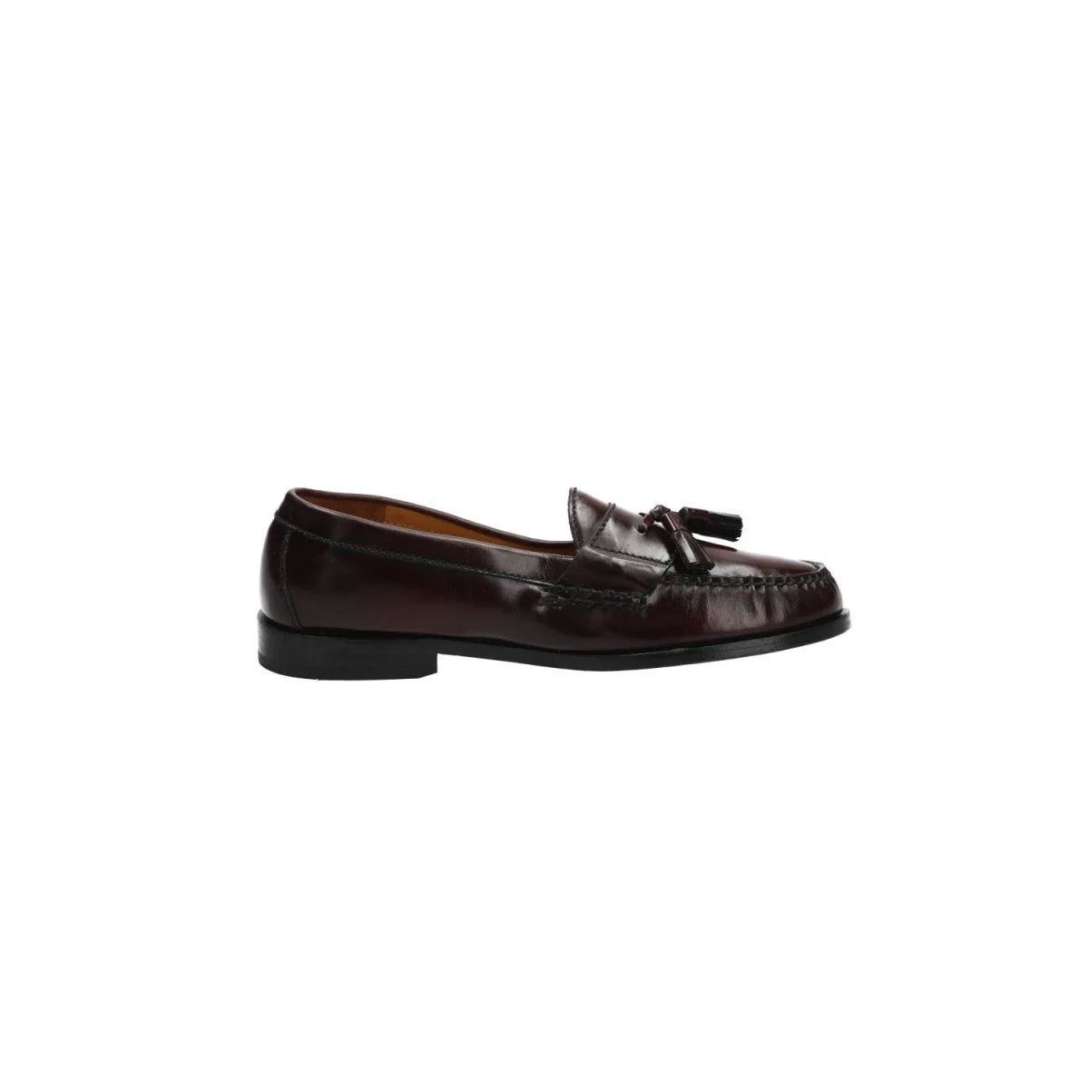 Cole Haan Pinch Tassel Formal Slip Ons Formal Burgundy Colour For Men