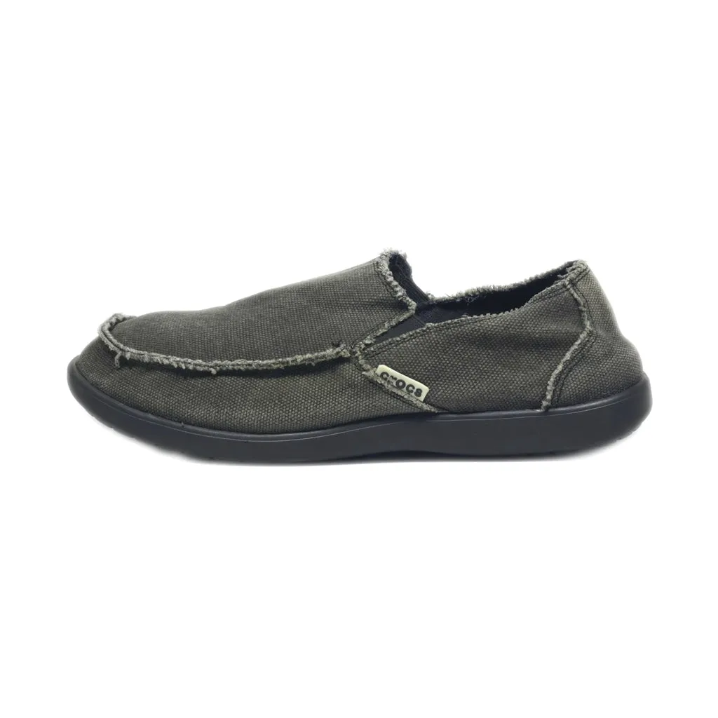 Crocs Loafers Canvas Black Colour For Men