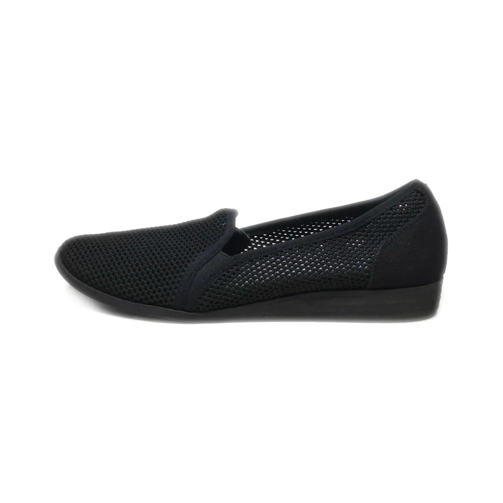 Dr. Scholl'S Loafers Canvas Black Colour For Women