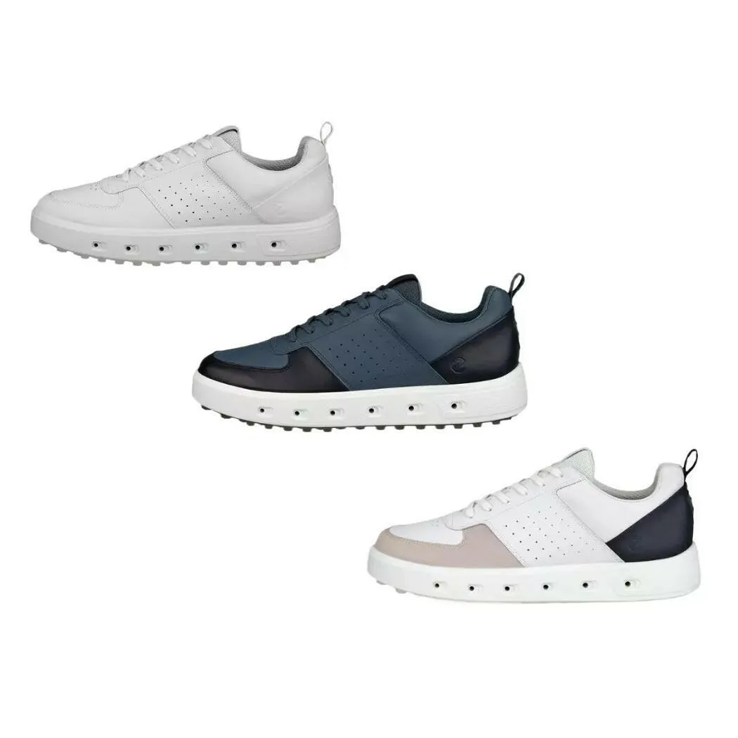 Ecco Men's Waterproof Golf Shoes - Street 720 Hybrid - Various Colours & Sizes