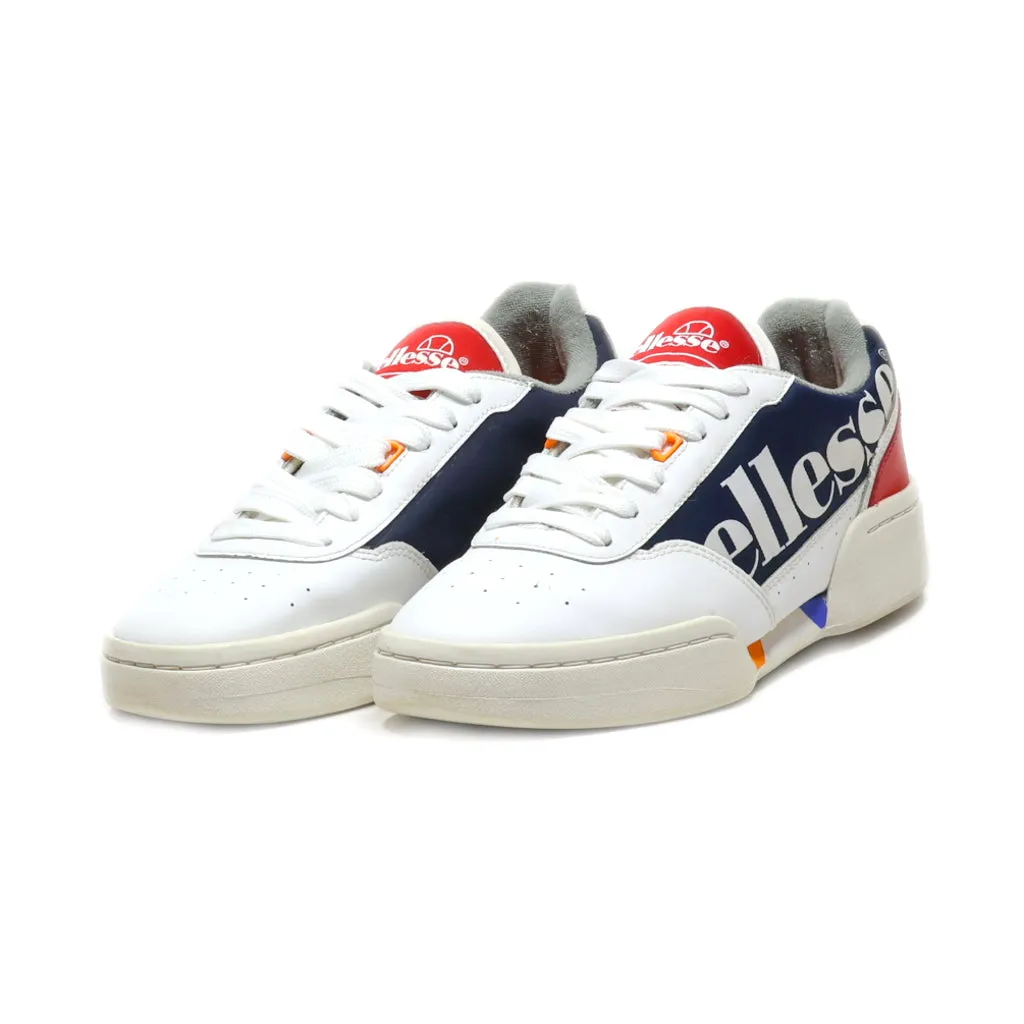 Ellesse Piacentino Low-Top Sneakers Pu Leather White Colour For Women