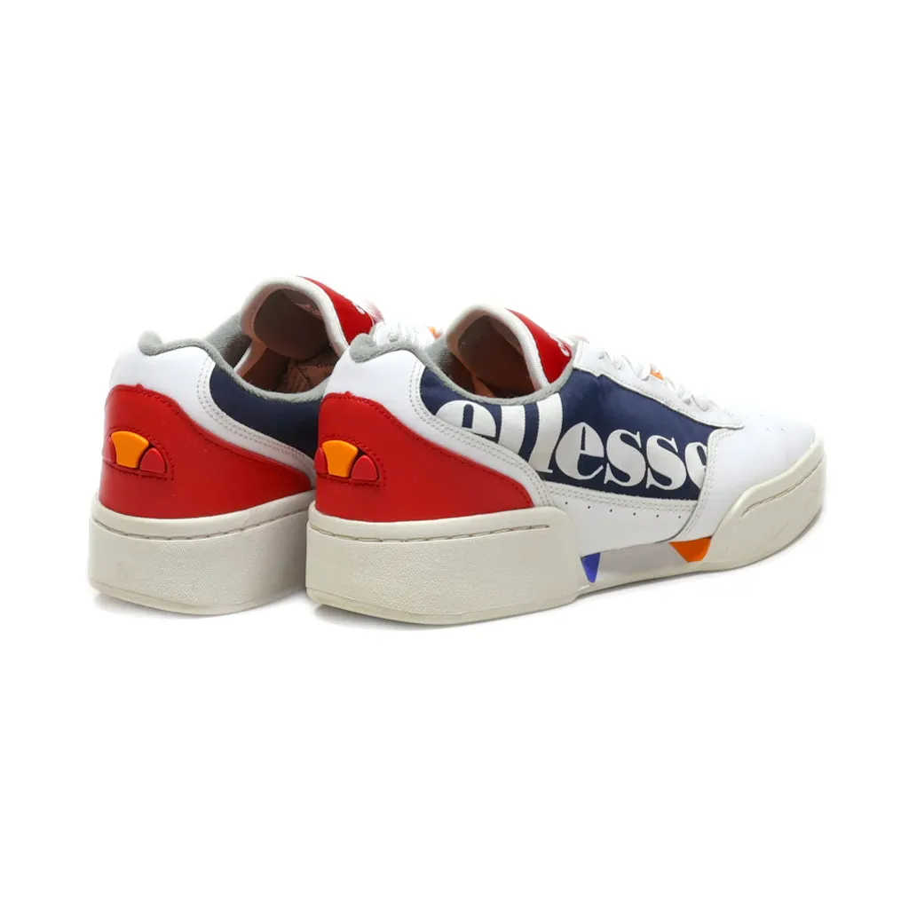 Ellesse Piacentino Low-Top Sneakers Pu Leather White Colour For Women