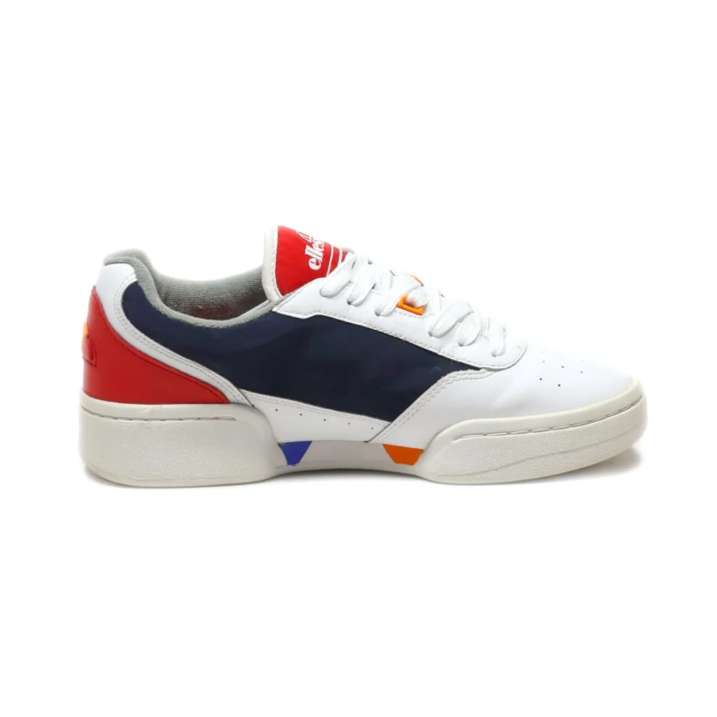 Ellesse Piacentino Low-Top Sneakers Pu Leather White Colour For Women