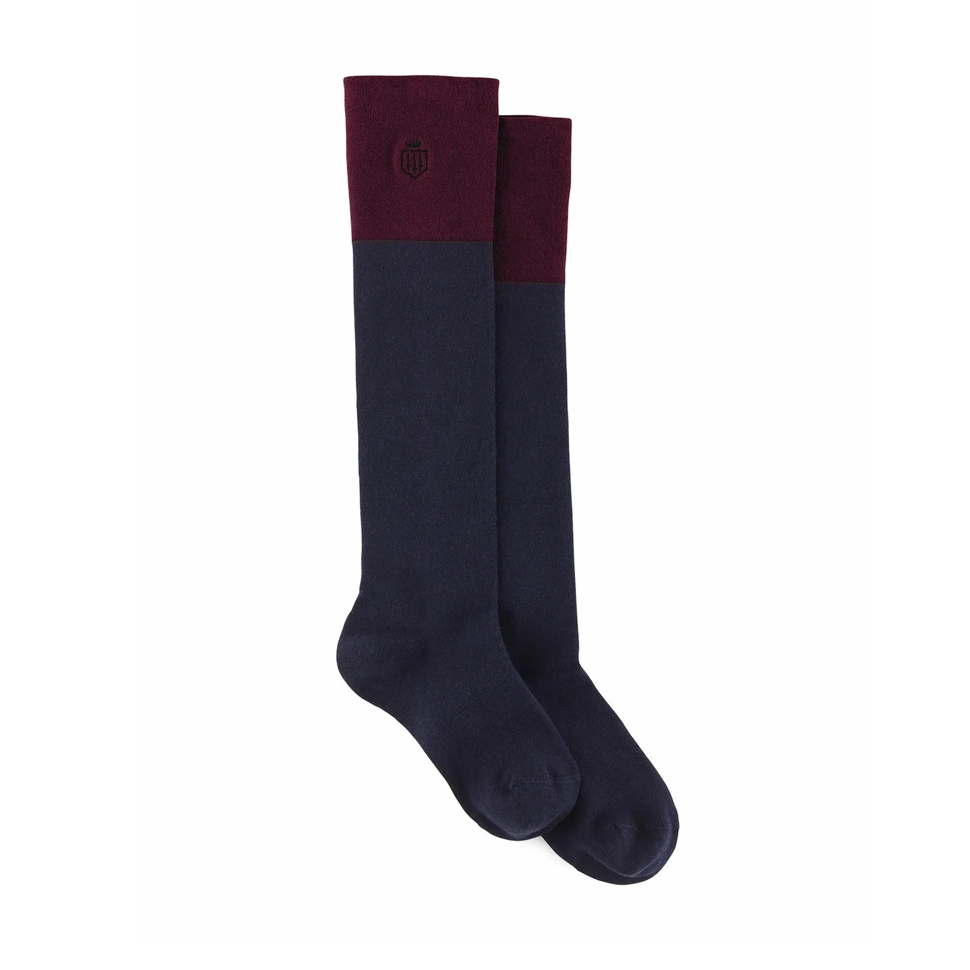 Fairfax & Favor Ladies Signature Knee High Socks - Plum