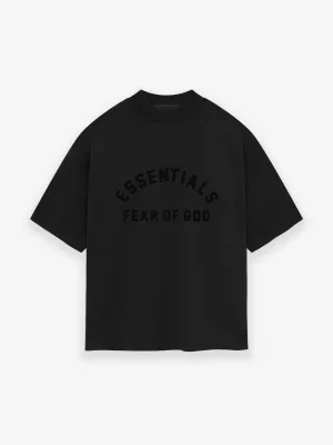 Fear of God Essentials Heavy Jersey Crewneck Tee Jet Black