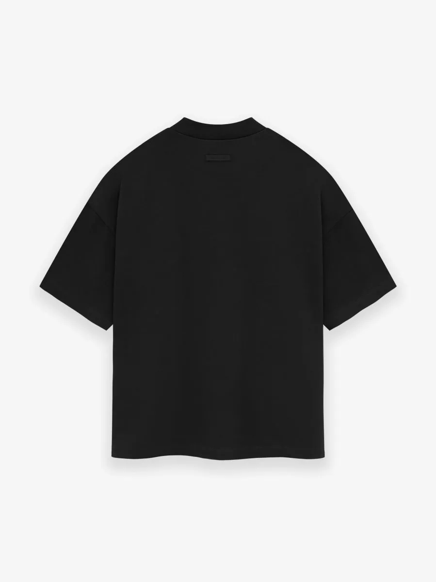 Fear of God Essentials Heavy Jersey Crewneck Tee Jet Black