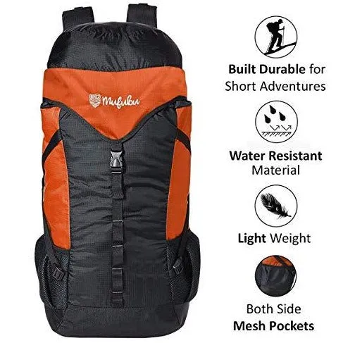 Fearless 60 LTR Rucksack - Tangy Orange & Black