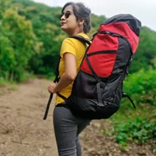 Fearless 60 LTR Rucksack - Tangy Orange & Black