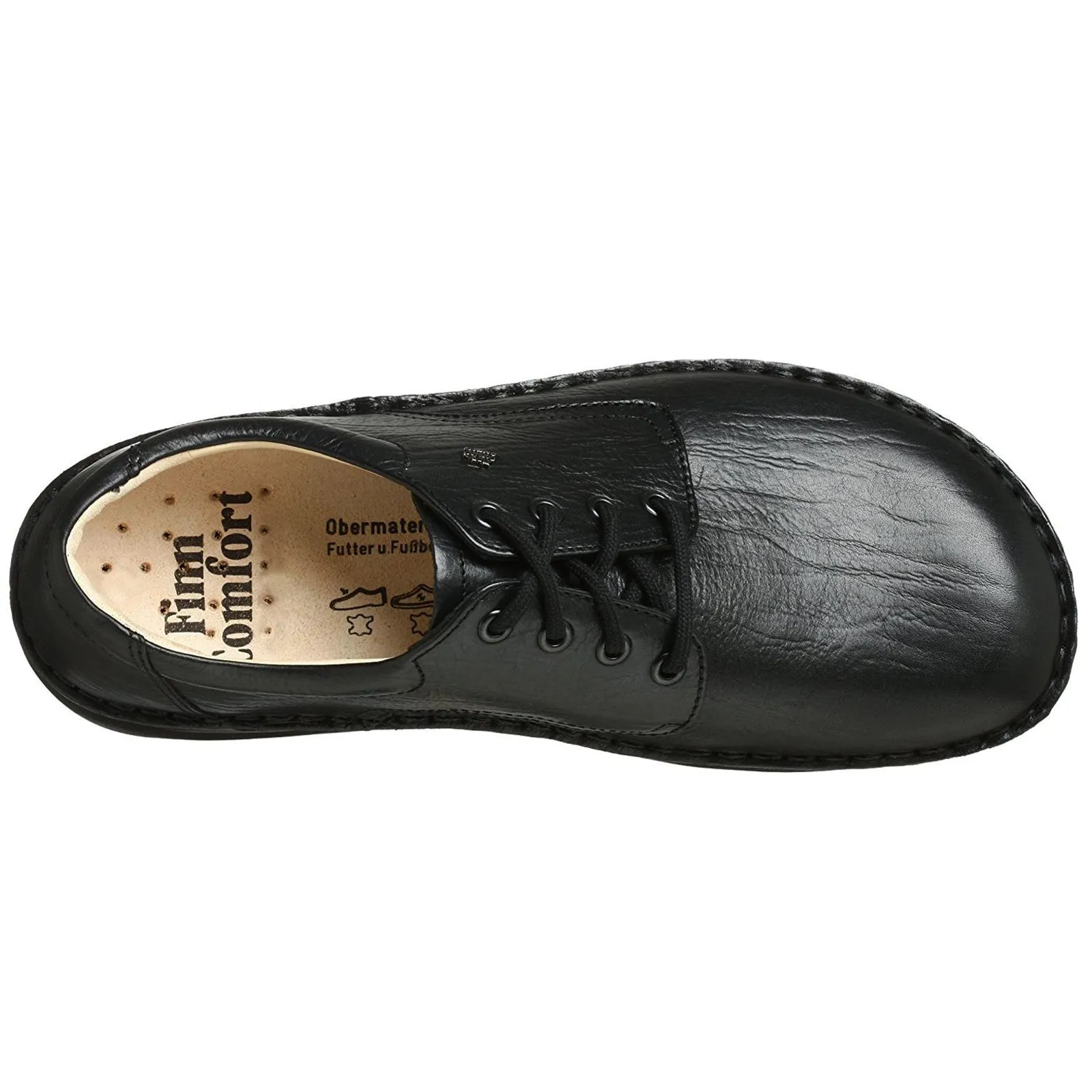 Finn Comfort Metz Grained Leather Men's Shoes