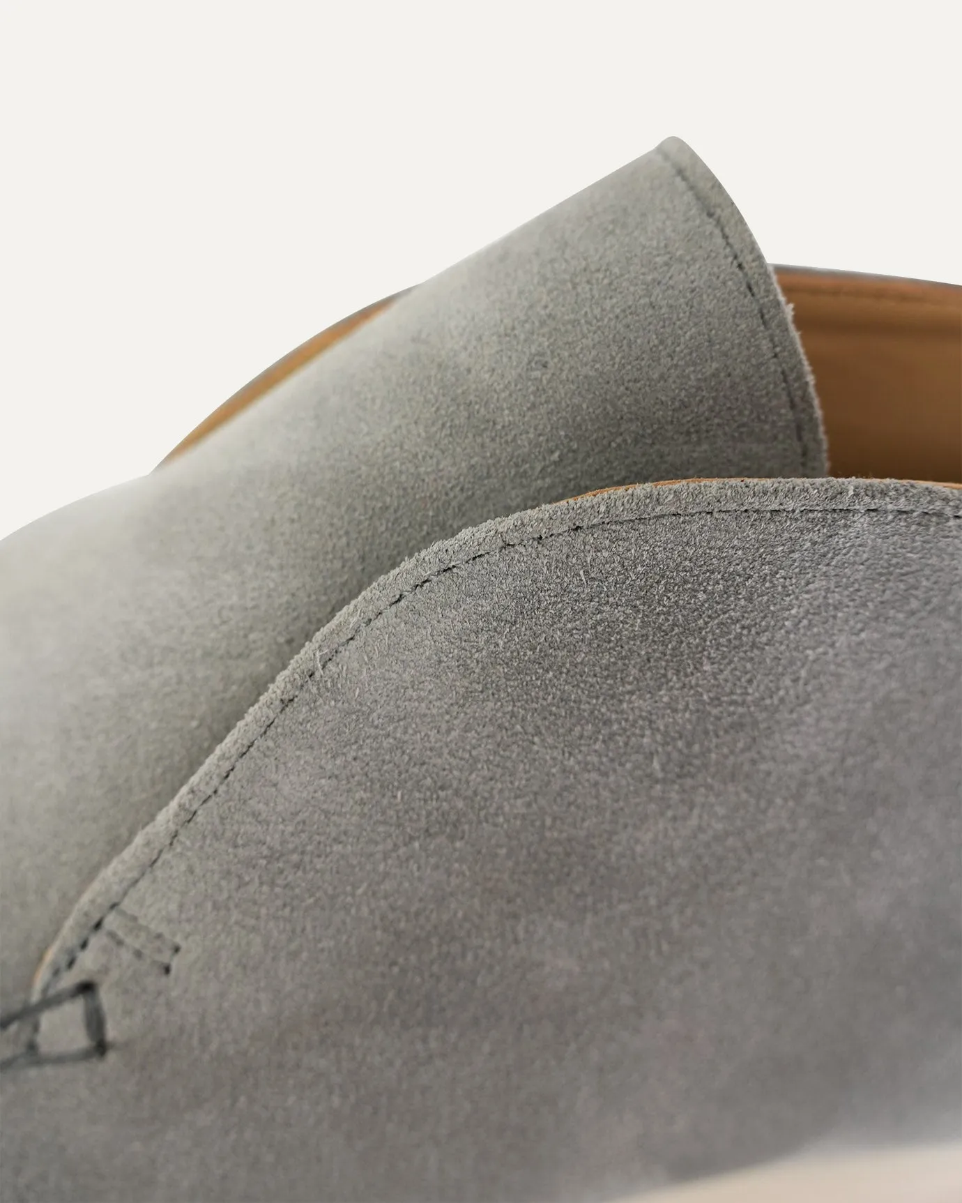 Florence Loafer Leather - Gray