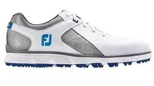 FootJoy Men's Pro/SL-Previous Season Style Golf Shoes White 9.5 M Grey/Light Blue, US