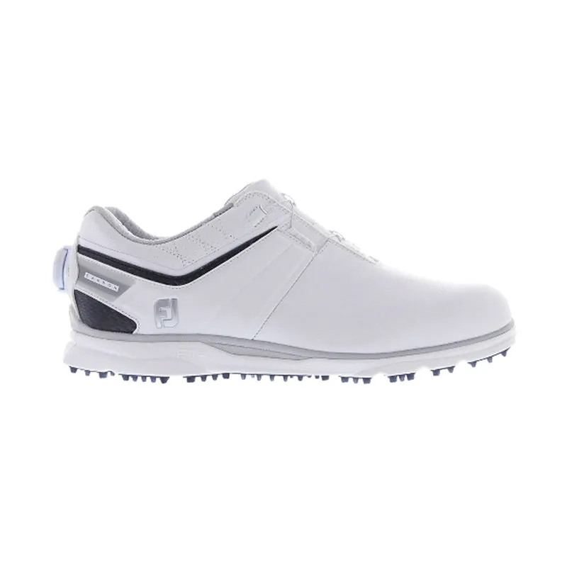 FOOTJOY Pro Carbon BOA Men's Spikeless Shoes (White/Black)