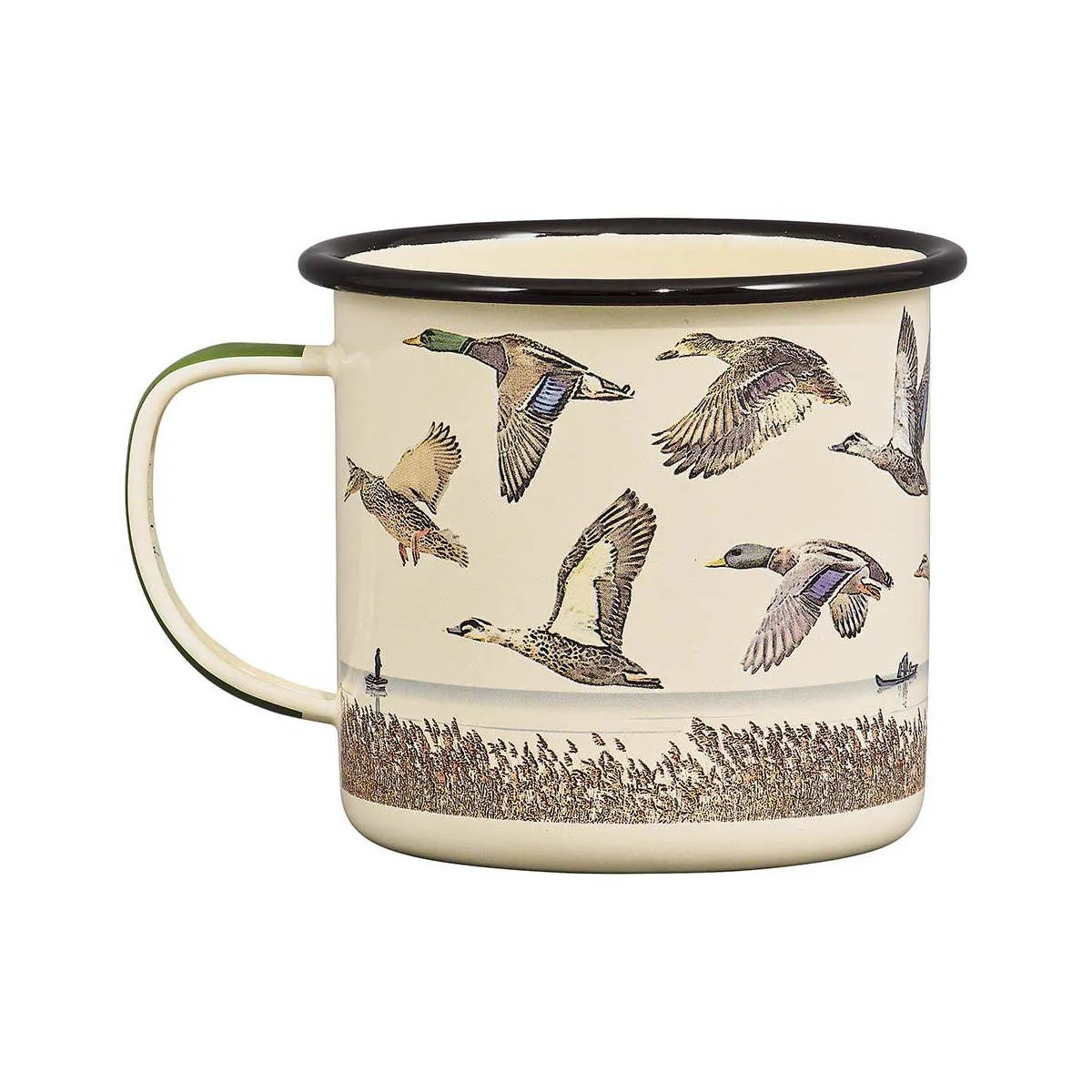 Gentlemen's Hardware Lake & Ducks Enamel Mug 500ml