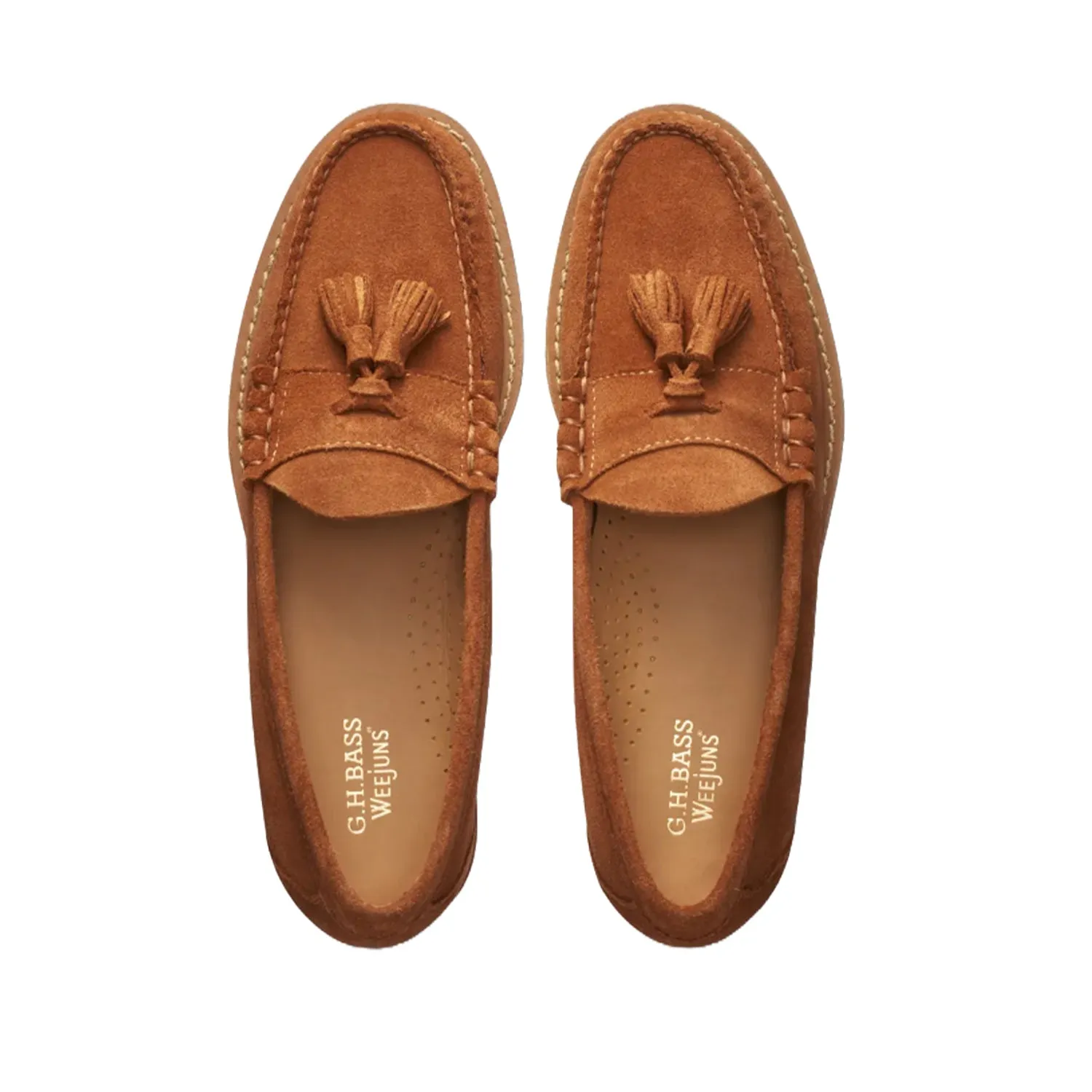 G.H. Bass Men's Lennox Tassel Weejun in Tan