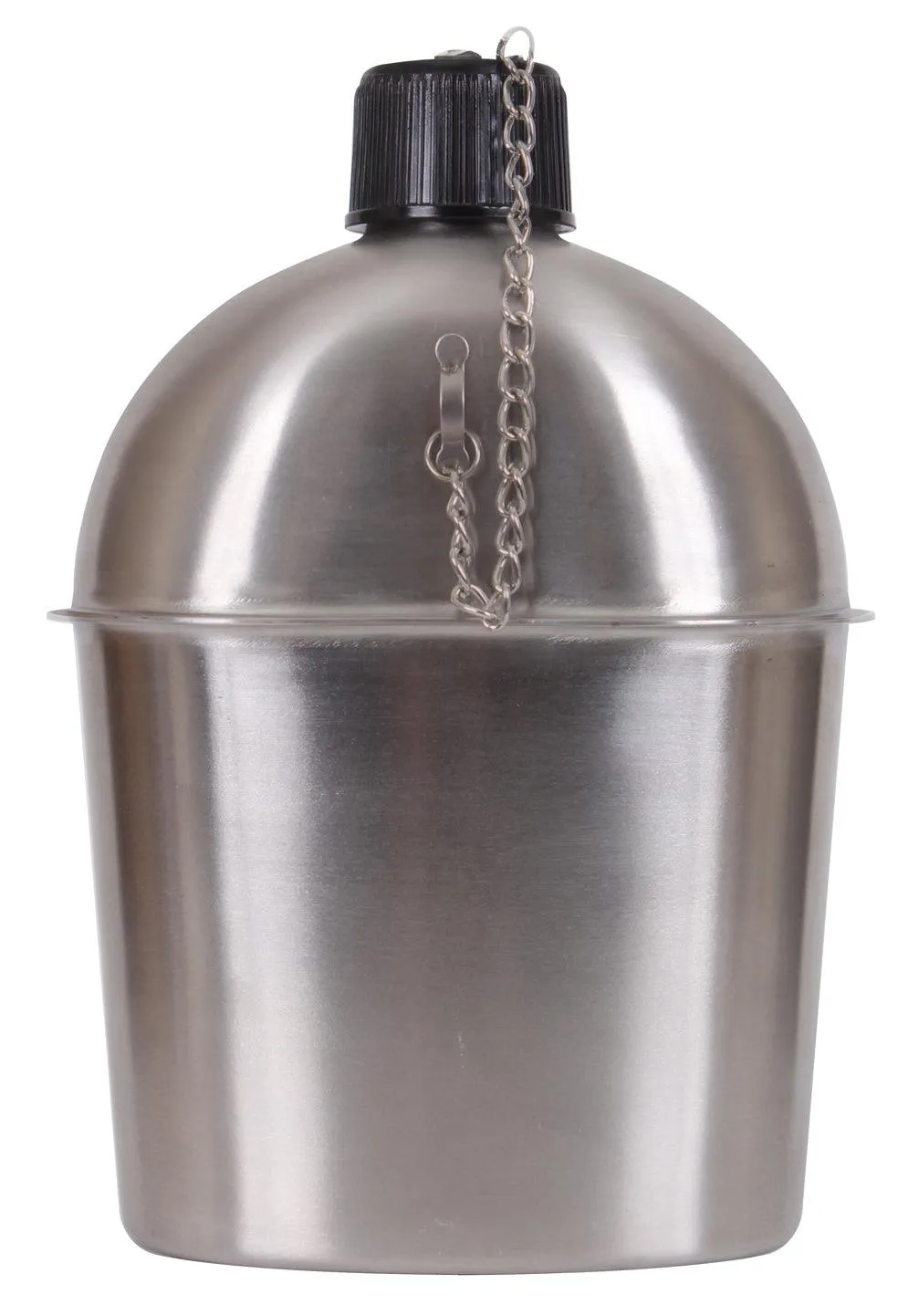 GI Style Stainless Steel Canteen