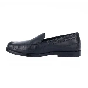 Giorgio Brutini Formal Slip Ons Leather Black Colour For Men