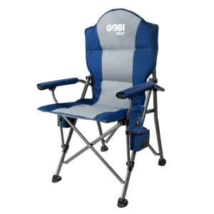 Gobi Heat Terrain Heated Camping Chair - Midnight