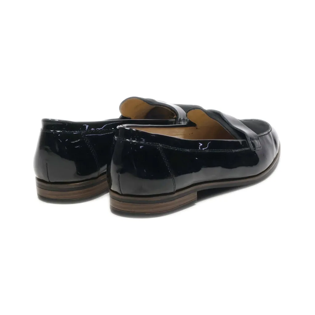 Graceland Loafers Leather Black Colour For Women