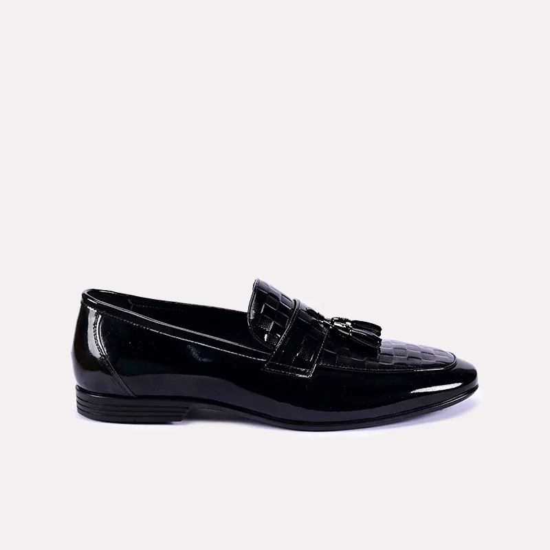 Graham Black Tassel Loafers 0130853